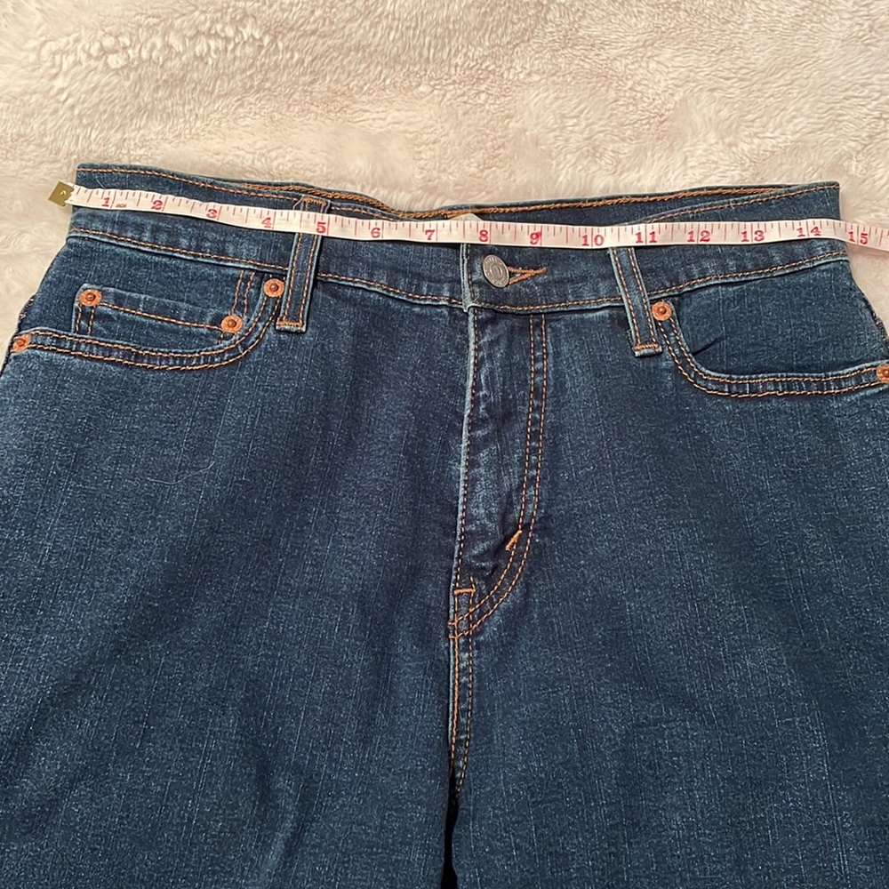 Levi's Dark Blue Boot Cut Women's Jeans - Picture 13 of 14